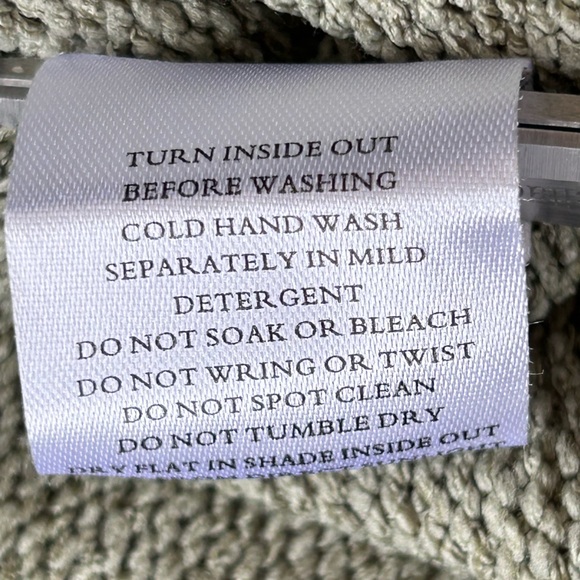 Sabo Brand Women’s Shari Knit Dress Sage Tie Front‎ Size Small - Picture 8 of 10